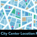 City center location map