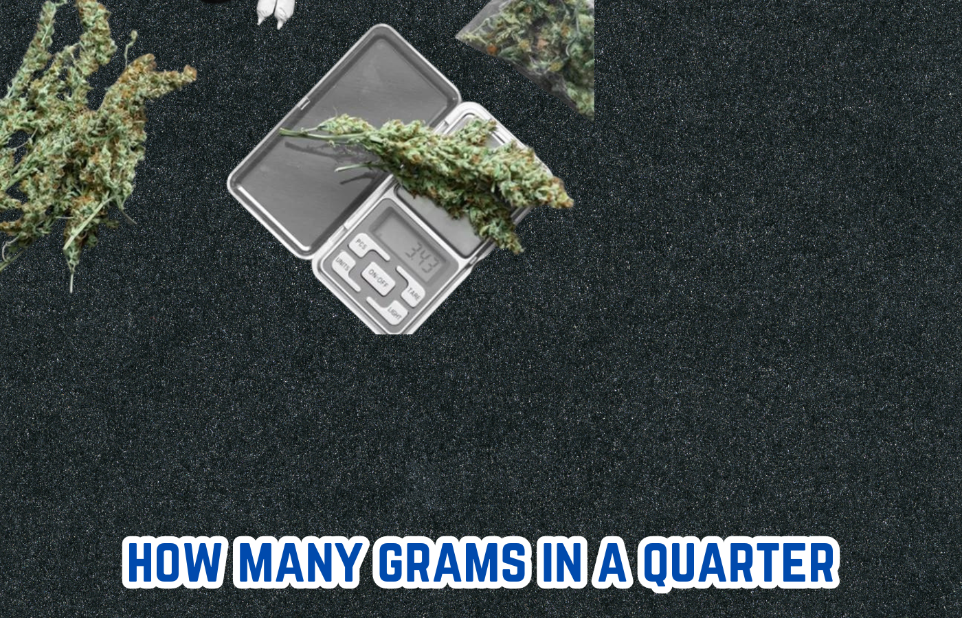 how many grams in a quarter