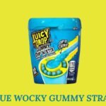 Blue Wocky Gummy Straw