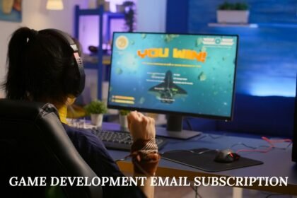game development email subscription